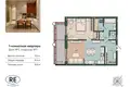 1 room apartment 61 m² Kaliningrad, Russia