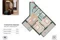 2 room apartment 78 m² Kaliningrad, Russia
