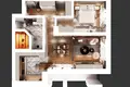 1 room apartment 66 m² Kaliningrad, Russia