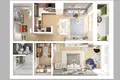 1 room apartment 65 m² Kaliningrad, Russia