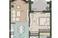 1 room apartment 63 m² Kaliningrad, Russia