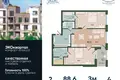 2 room apartment 89 m² Russia, Russia