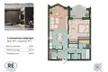 Apartment 65 m² Kaliningrad, Russia