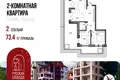 Apartment 73 m² Yaroslavl, Russia