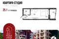 Apartment 25 m² Yaroslavl, Russia