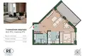 1 room studio apartment 44 m² Kaliningrad, Russia