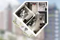 1 room apartment 48 m² Kaliningrad, Russia
