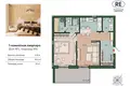 Квартира 55 м² Калининград, Россия