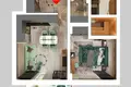 1 room apartment 55 m² Kaliningrad, Russia