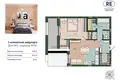 Apartment 57 m² Kaliningrad, Russia