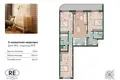 3 room apartment 126 m² Kaliningrad, Russia