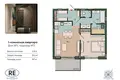 1 room apartment 55 m² Kaliningrad, Russia